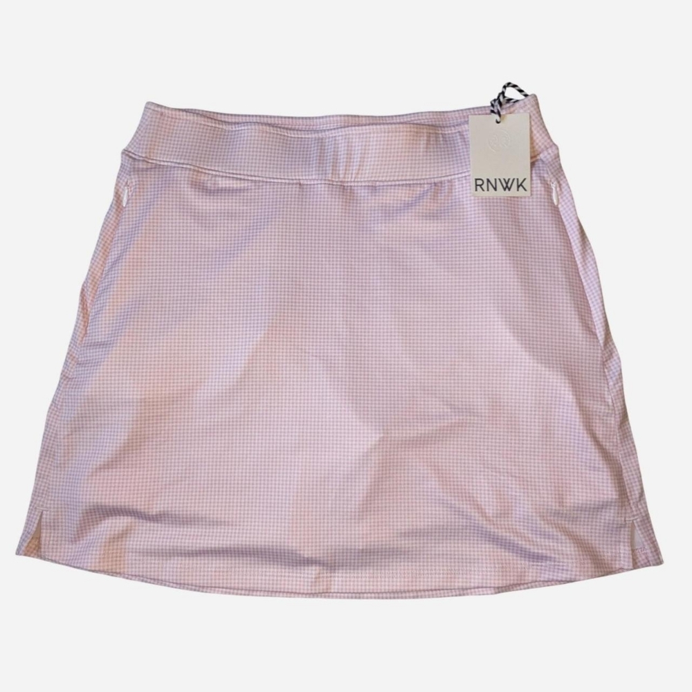 NWT Renwick Mini Gingham Pull On Skort
